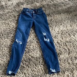 Old Navy Stylish Blue Distressed girls Jeans